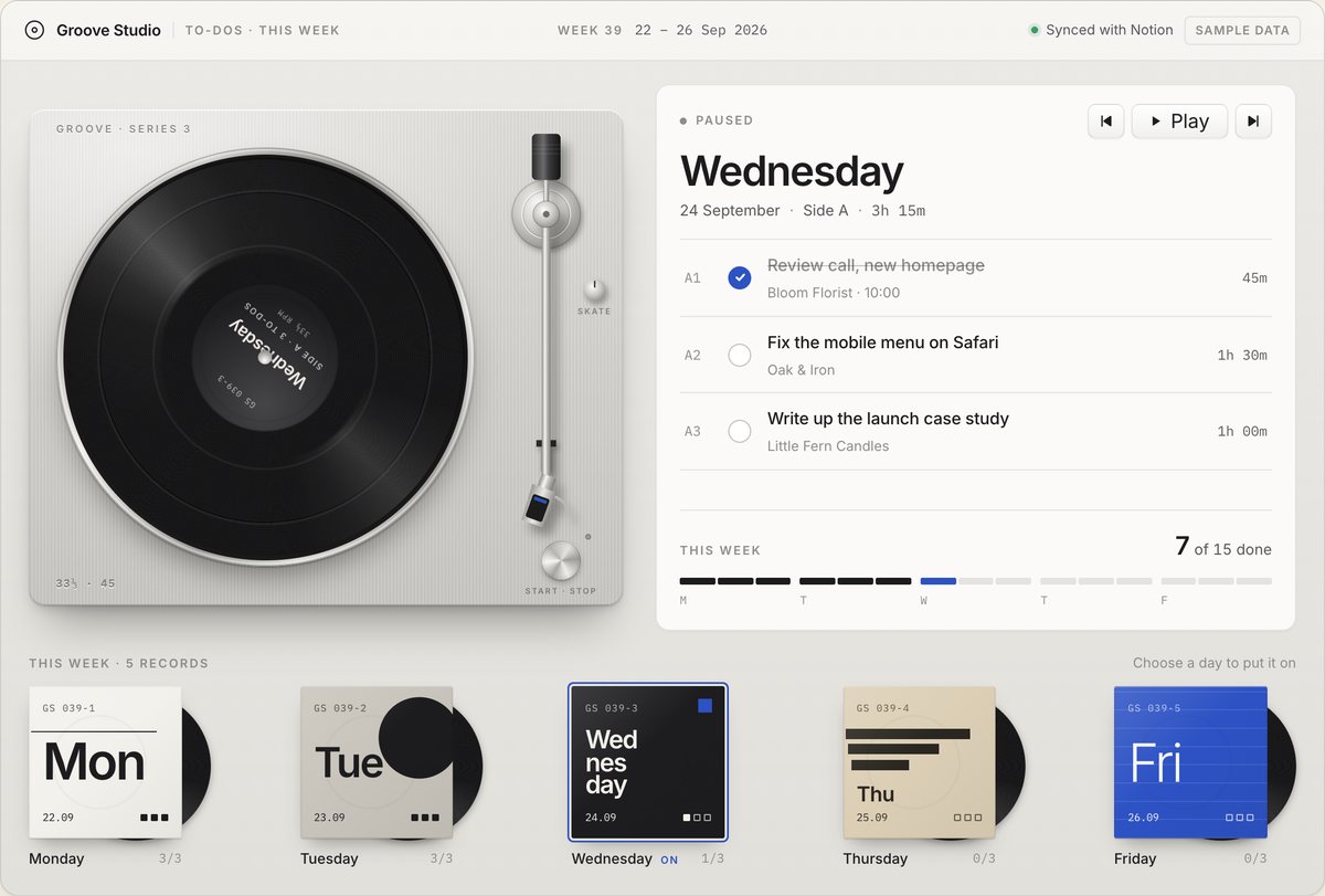 Screenshot of Now Playing