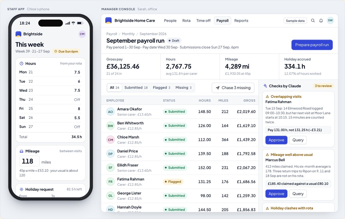 Screenshot of The Payroll Hub